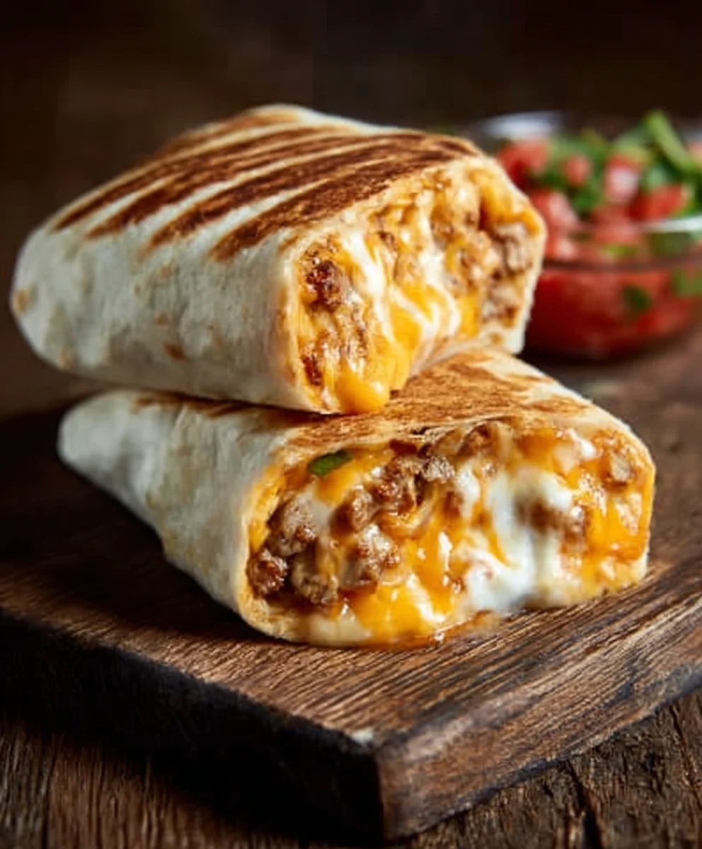 Ultimate Grilled Cheese Burrito Recipe- Easy & Delicious