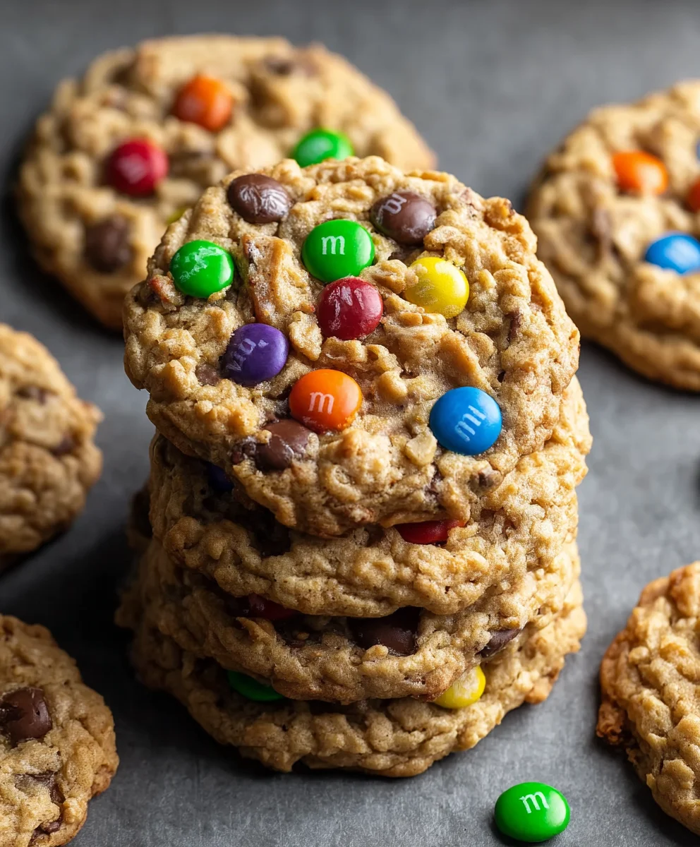 Best Monster Cookies Recipe - Easy Chewy Cookies