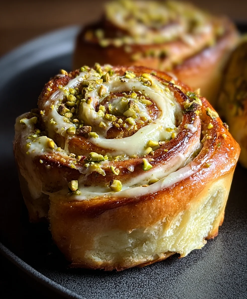 Small Batch Pistachio Cream Rolls-Cinnamon Spice