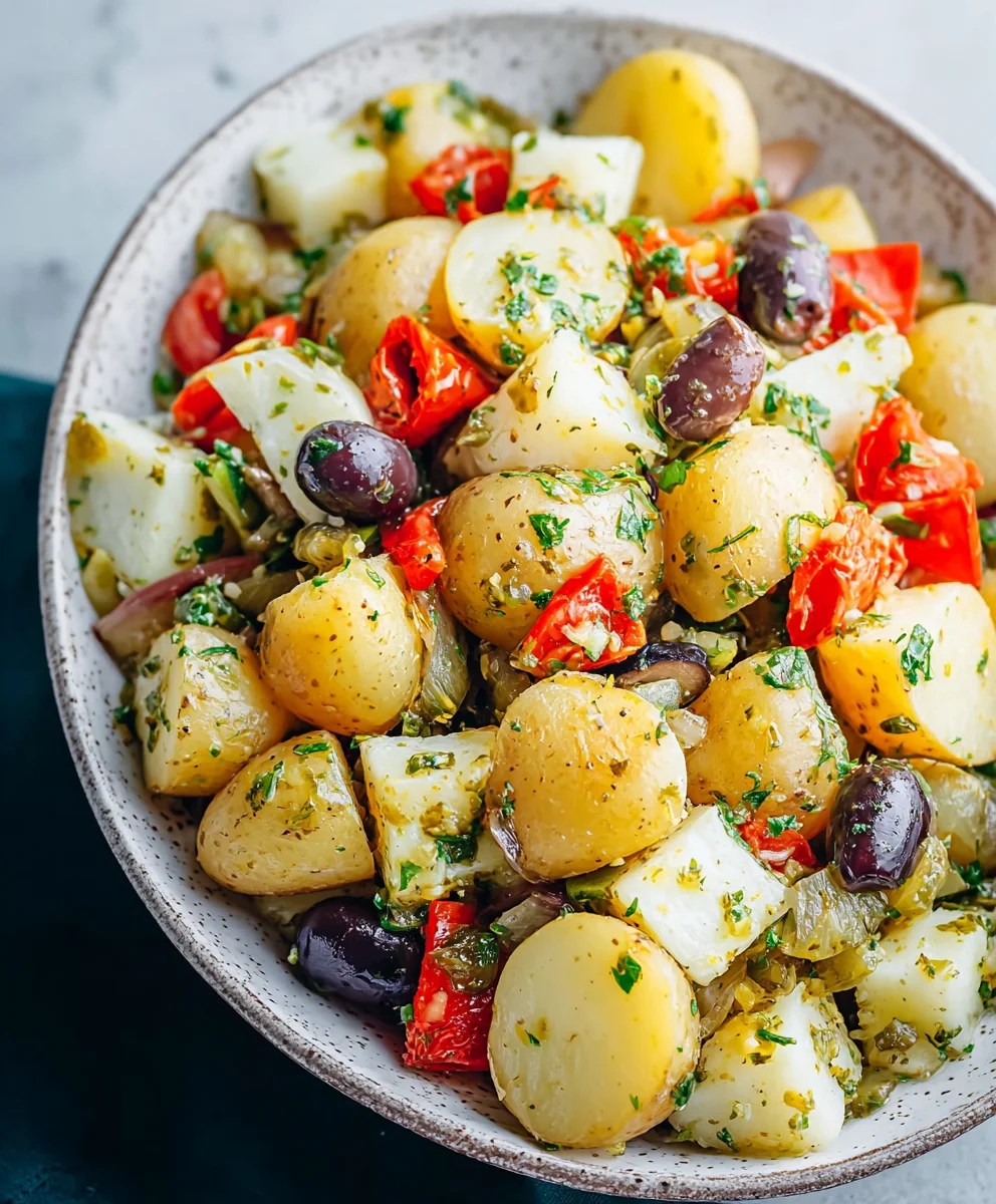 Zesty Italian Potato Salad - Easy & Delicious Recipe
