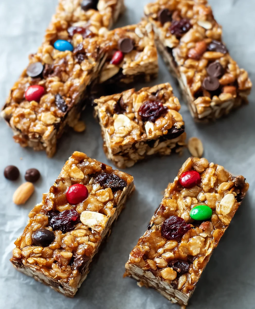Chewy Granola Bars- Easy Homemade Recipe