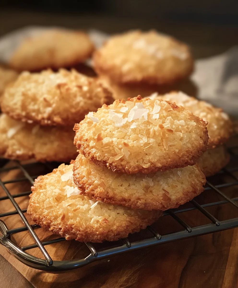 Chewy Coconut Cookies-Easy Recipe for Sweet Treats