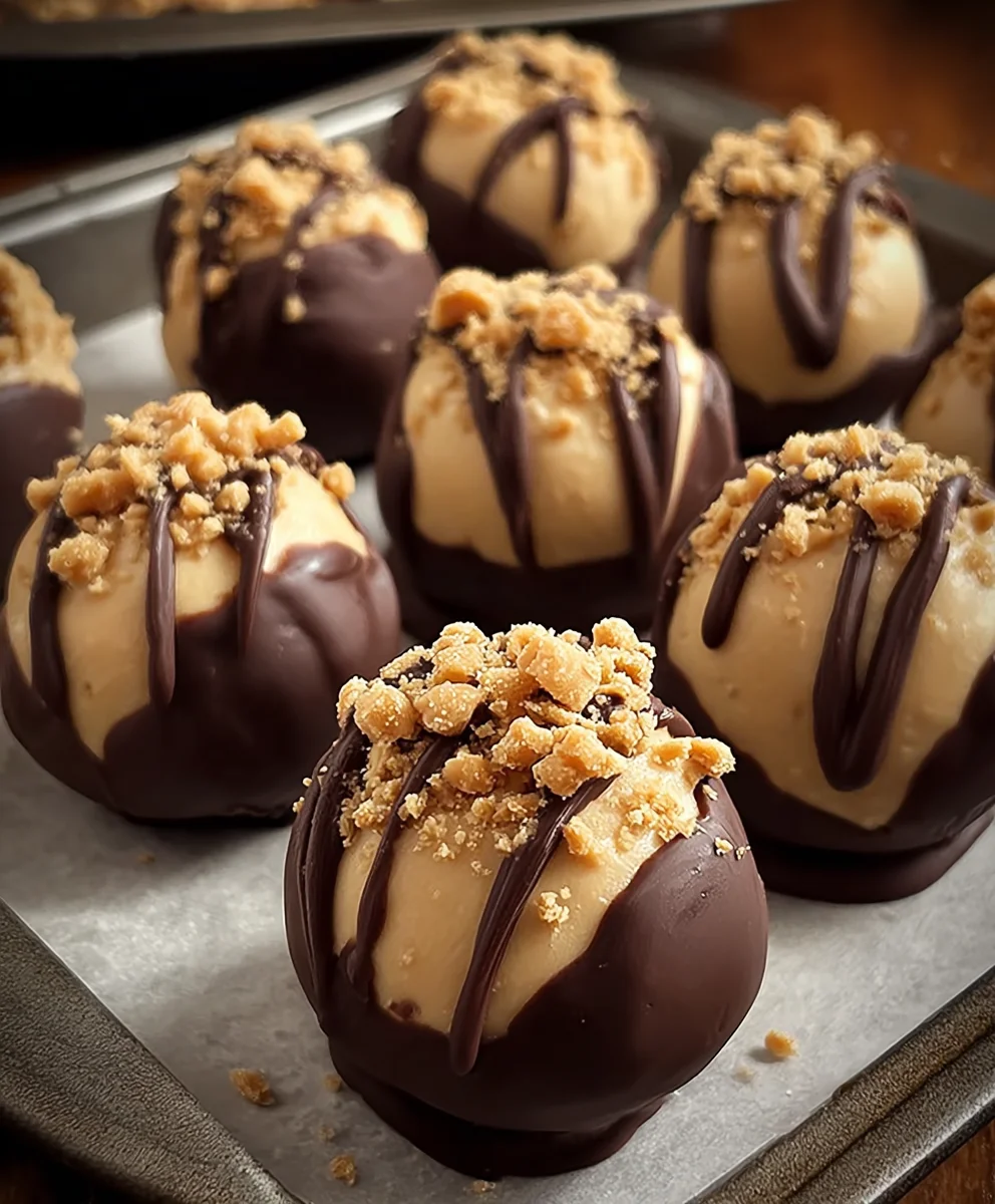 Easy No-Bake Peanut Butter Cheesecake Balls Recipe