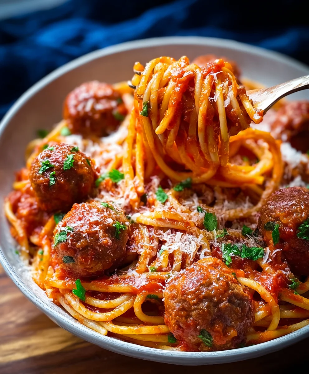 Easy Instant Pot Spaghetti & Meatballs Recipe