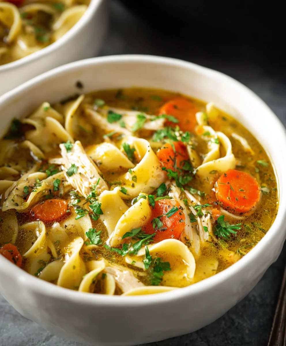 Best Chicken Noodle Soup Egg Noodles Recipe