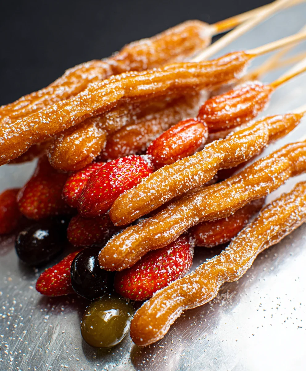 Easy Tanghulu Recipe - Sweet Candied Fruit Skewers
