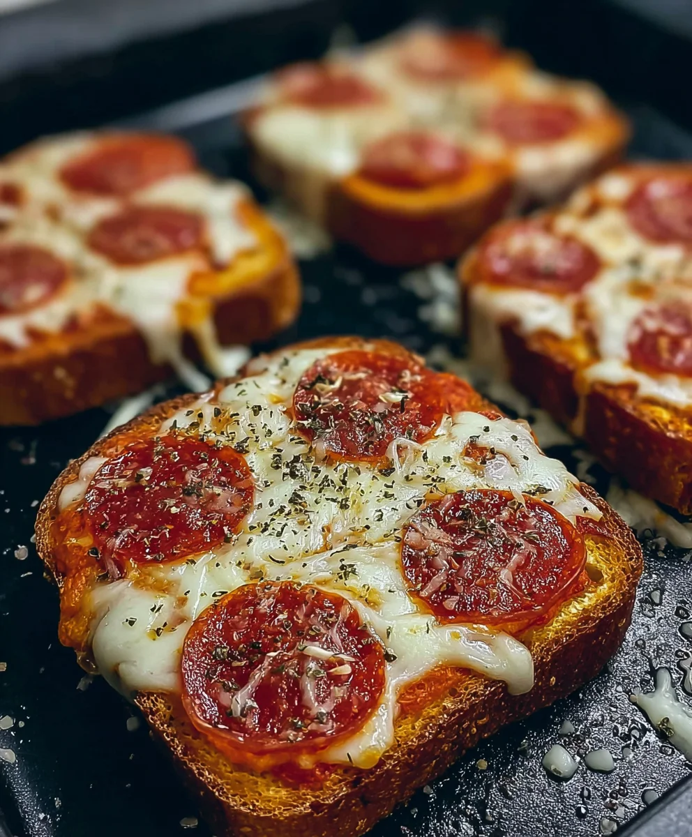 Quick Air Fryer Pizza Toast Recipe
