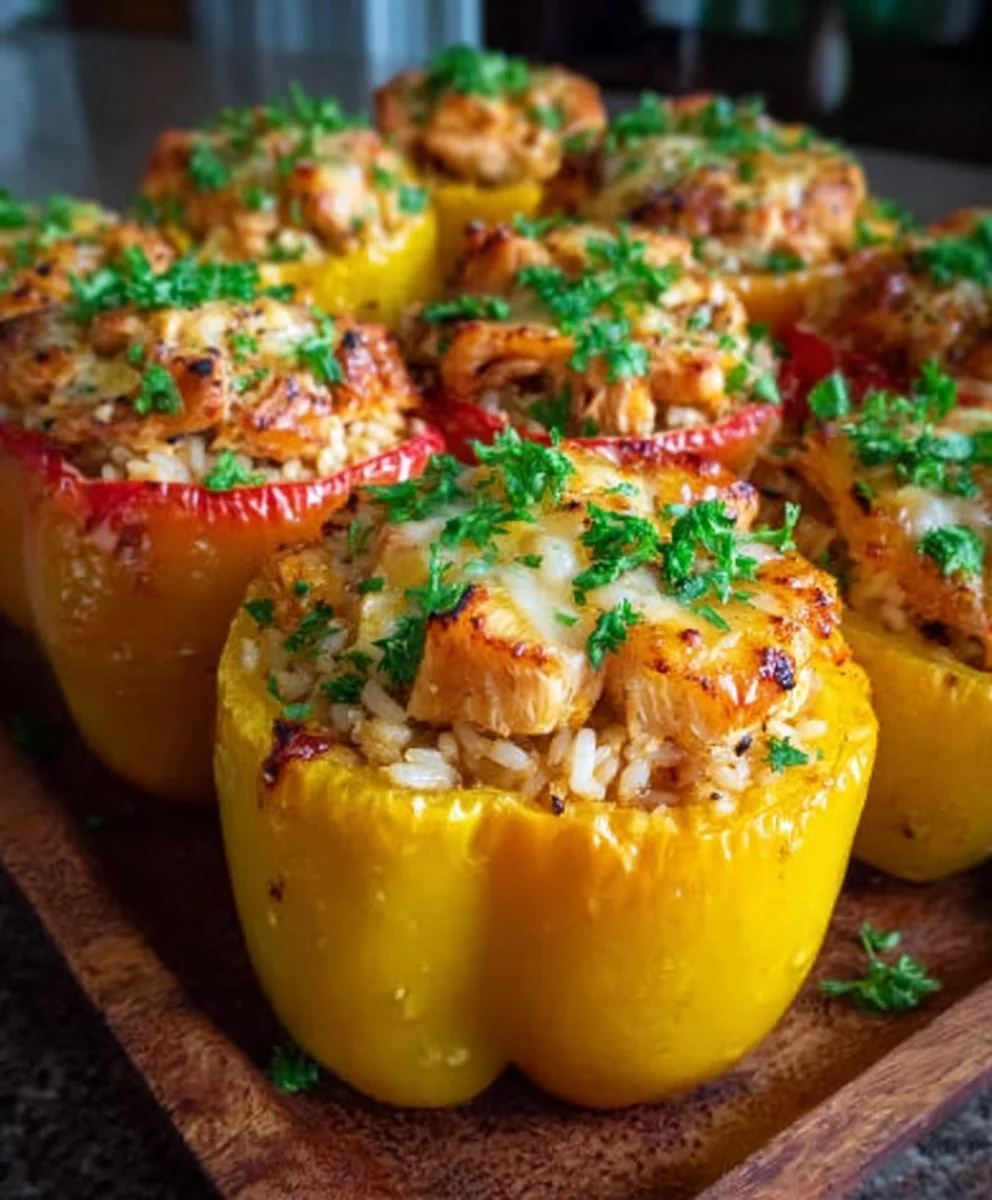 Teriyaki Pineapple Chicken Peppers - Sweet Savory Rice