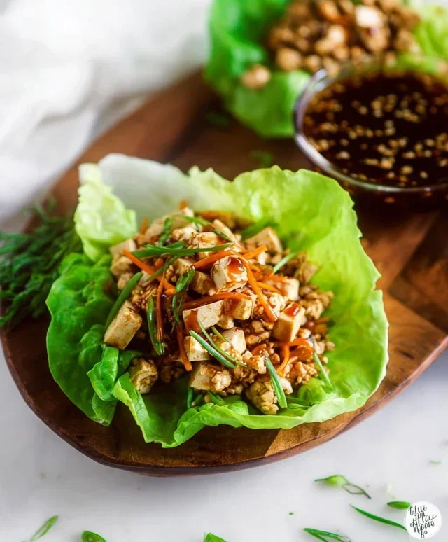 Tofu Lettuce Wraps