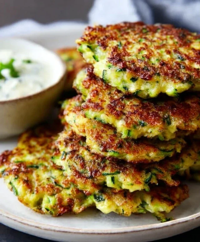 Crispy and Easy Zucchini Fritters Recipe