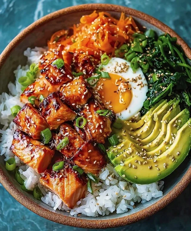 Salmon Crispy Rice