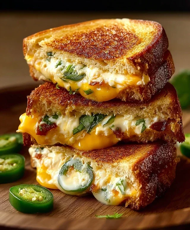 Jalapeño Popper Grilled Cheese
