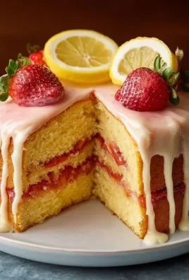 Strawberry Lemonade Cake