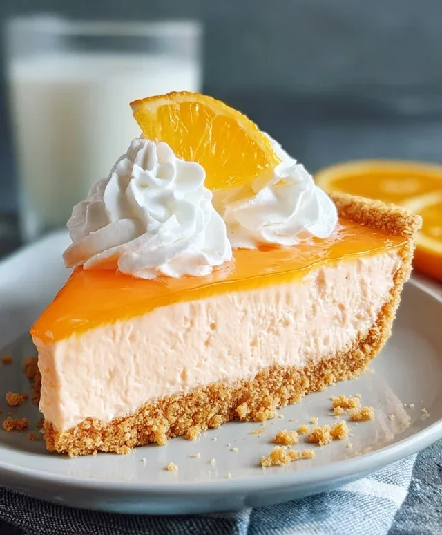 Jello Creamsicle Pie