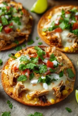 Mexican Rotisserie Chicken Tostadas