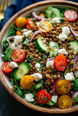 Mediterranean Lentil Salad
