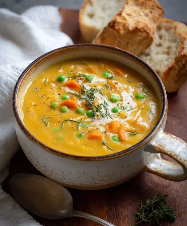 One-Pot Creamy Vegetable Soup