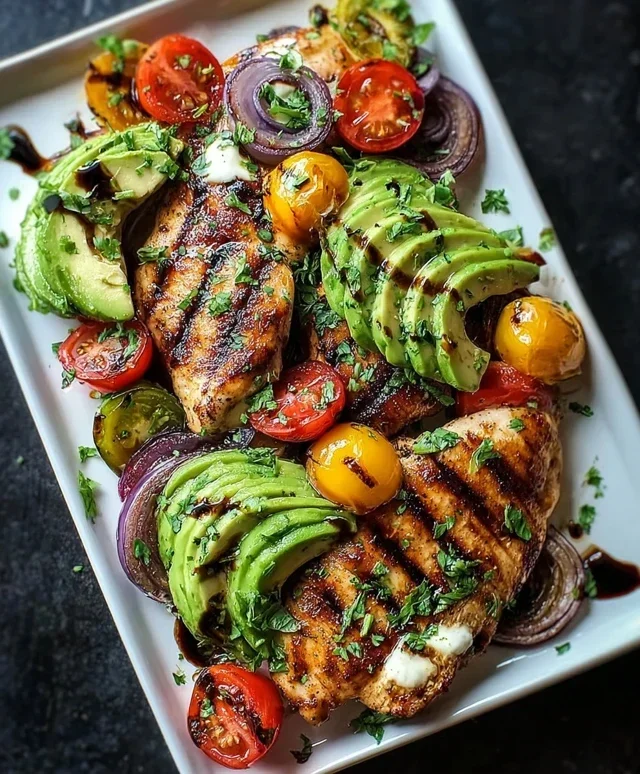 Grilled California Avocado Chicken Recipe