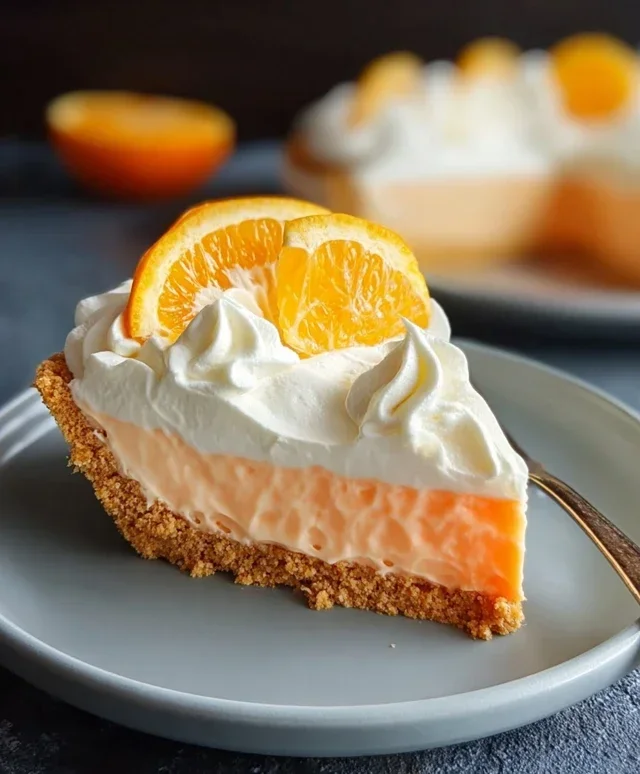 Jello Creamsicle Pie