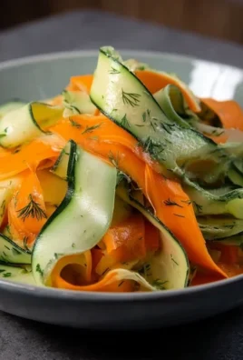 Carrot and Cucumber Ribbon Salad