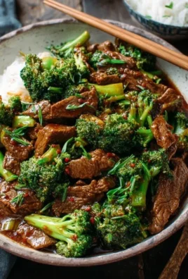 Chinese Beef and Broccoli (牛肉炒西兰花)