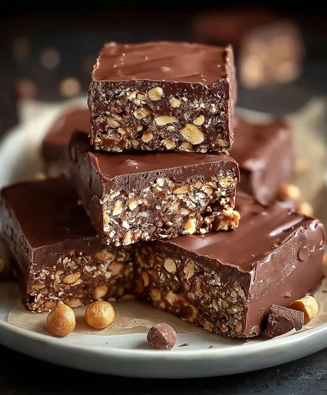 No-Bake Chocolate Biscuit Bars
