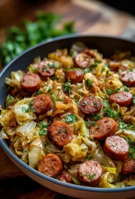 Easy Sausage and Cabbage Stir Fry