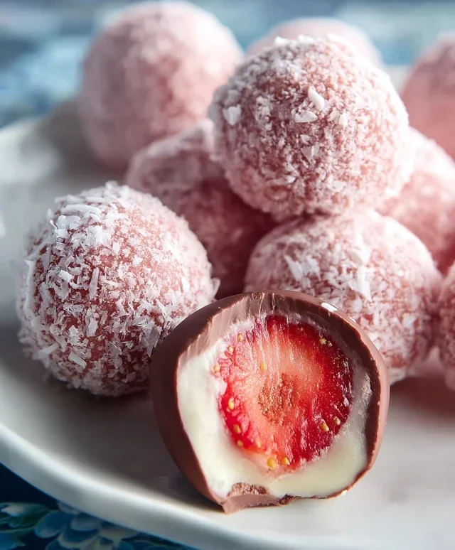 Strawberry Truffles