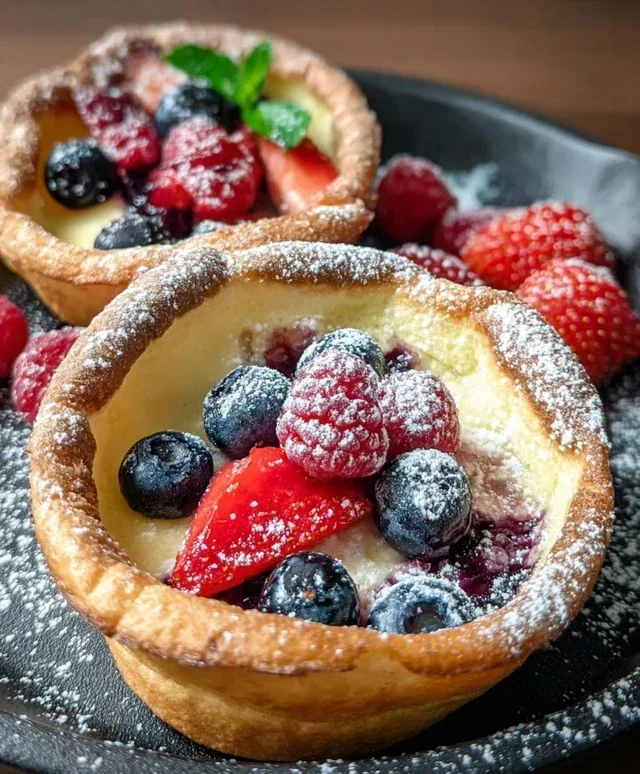 Mini Berry Dutch Babies