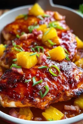 Beef Beef Bacon Pineapple BBQ Chicken