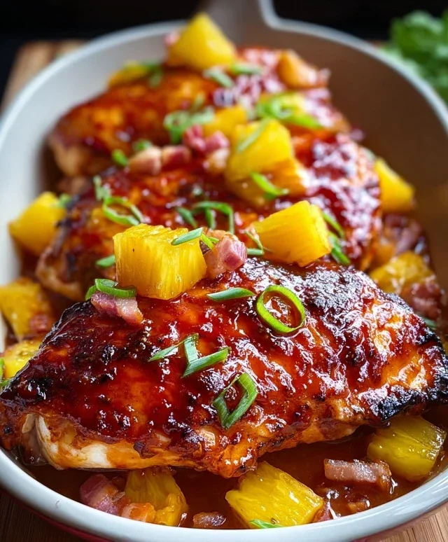 Beef Beef Bacon Pineapple BBQ Chicken