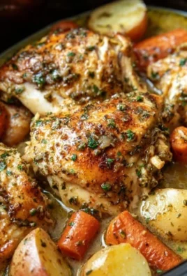 Garlic Butter Chicken Crockpot Recipe: 6-Hour Magic for Tender Bliss