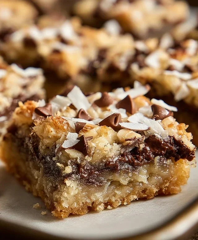 Almond Joy Cookie Bars