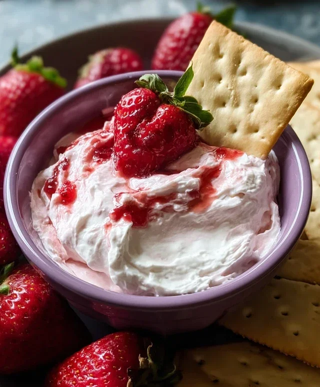 Strawberry Cheesecake Dip