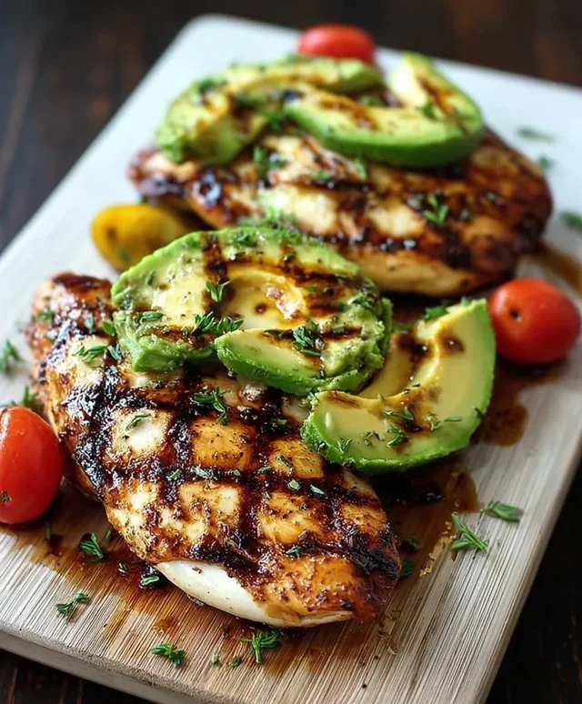 Grilled California Avocado Chicken Recipe