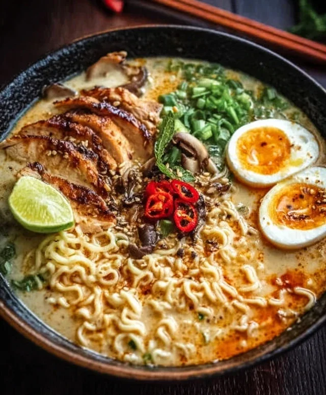 Creamy Garlic Chicken Ramen: An Incredible Ultimate Recipe