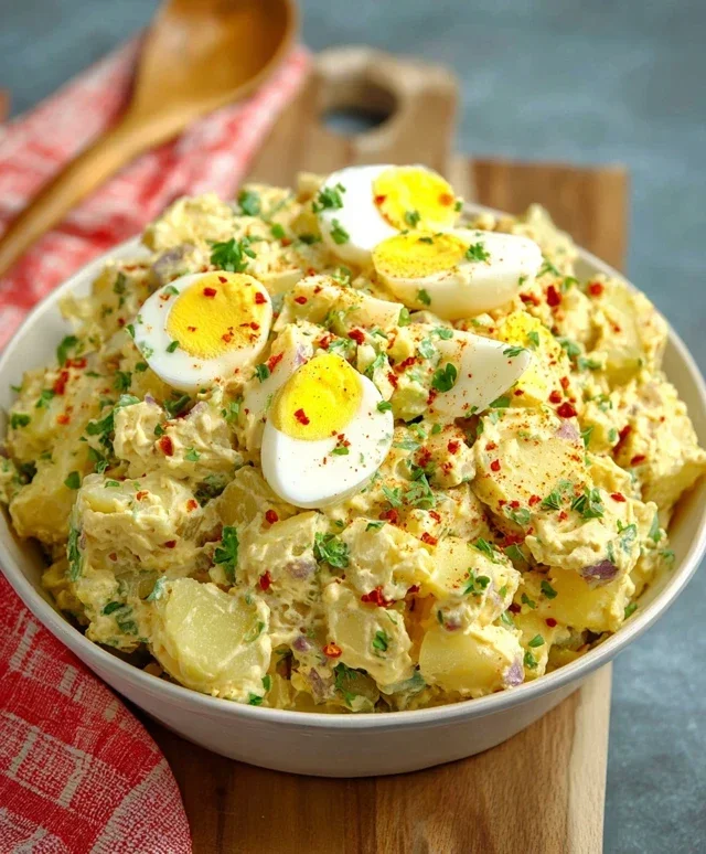 Deviled Egg Potato Salad