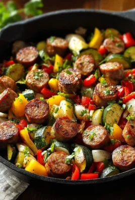 Sausage and Veggies Skillet