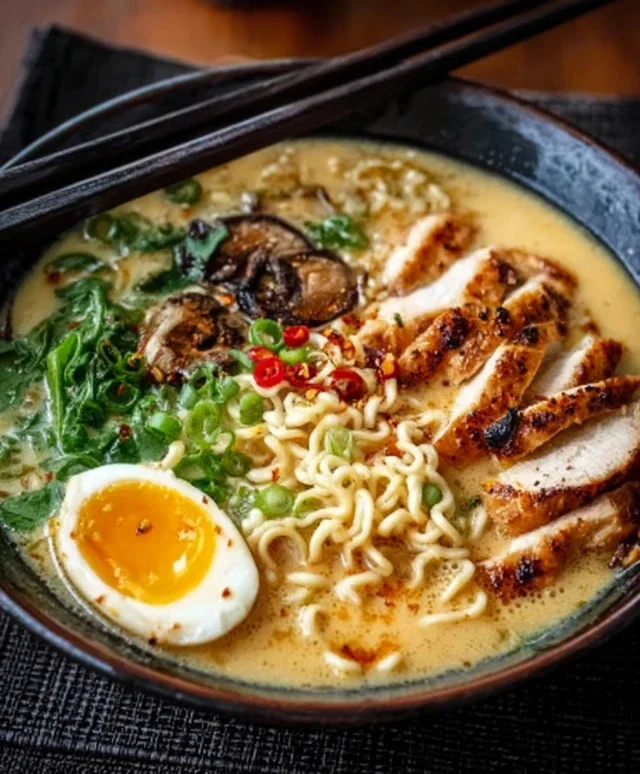 Creamy Garlic Chicken Ramen: An Incredible Ultimate Recipe