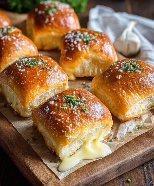 Korean Cream Cheese Garlic Buns
