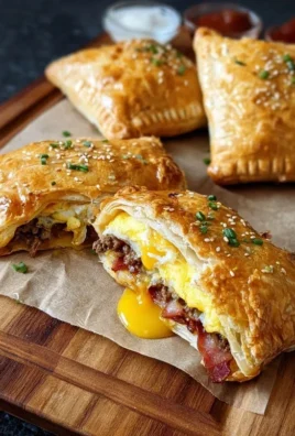 Breakfast Pockets Beef Beef Bacon Egg