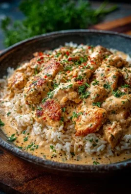 High Protein Creamy Cajun Chicken Rice