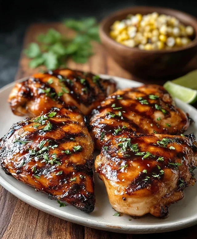 Grilled Hot Honey Chicken