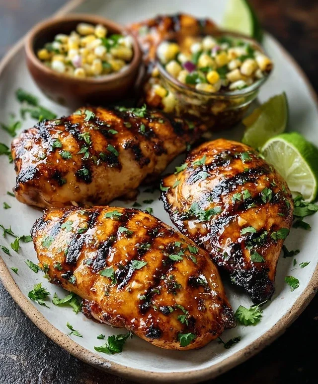 Grilled Hot Honey Chicken