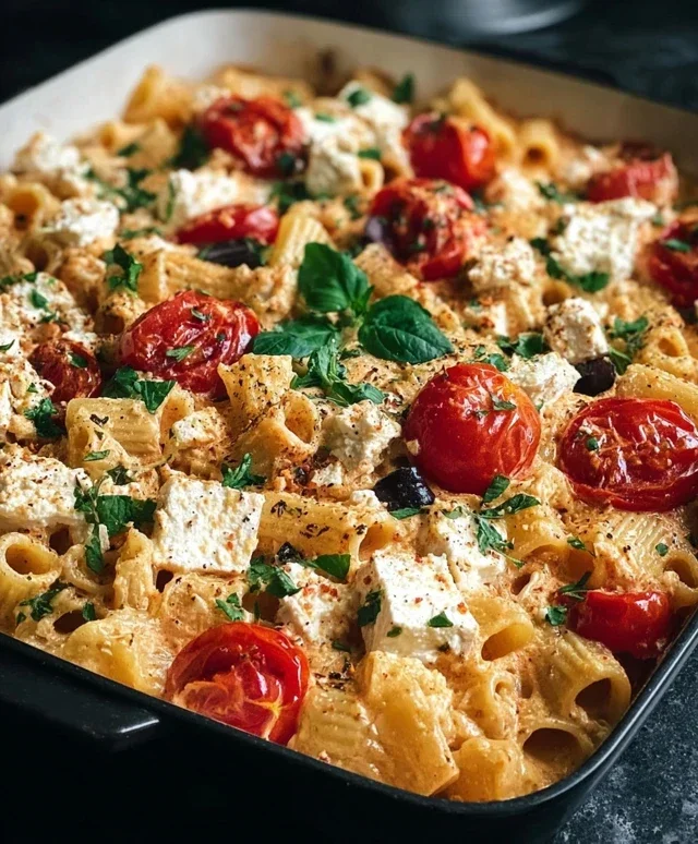Baked Feta Pasta