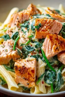Salmon Spinach Pasta Dish: A Delicious and Nutritious Recipe to Try Today