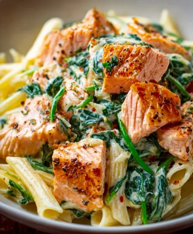 Salmon Spinach Pasta Dish: A Delicious and Nutritious Recipe to Try Today