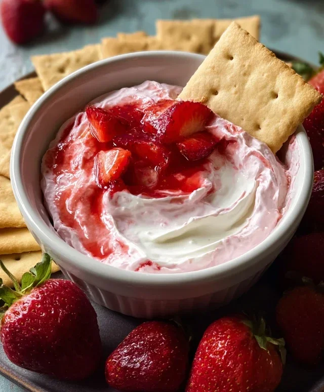 Strawberry Cheesecake Dip