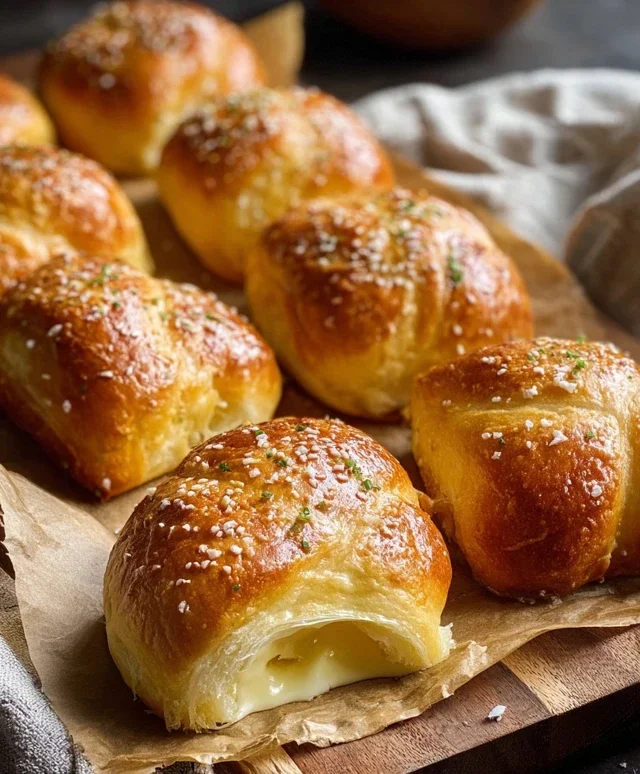 Korean Cream Cheese Garlic Buns