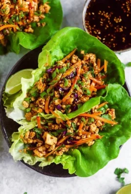 Tofu Lettuce Wraps